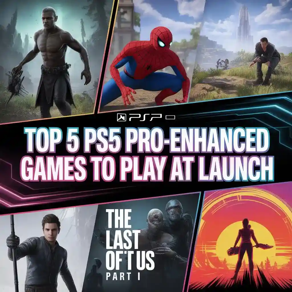 You must start by playing these five PS5 Pro-enhanced games.