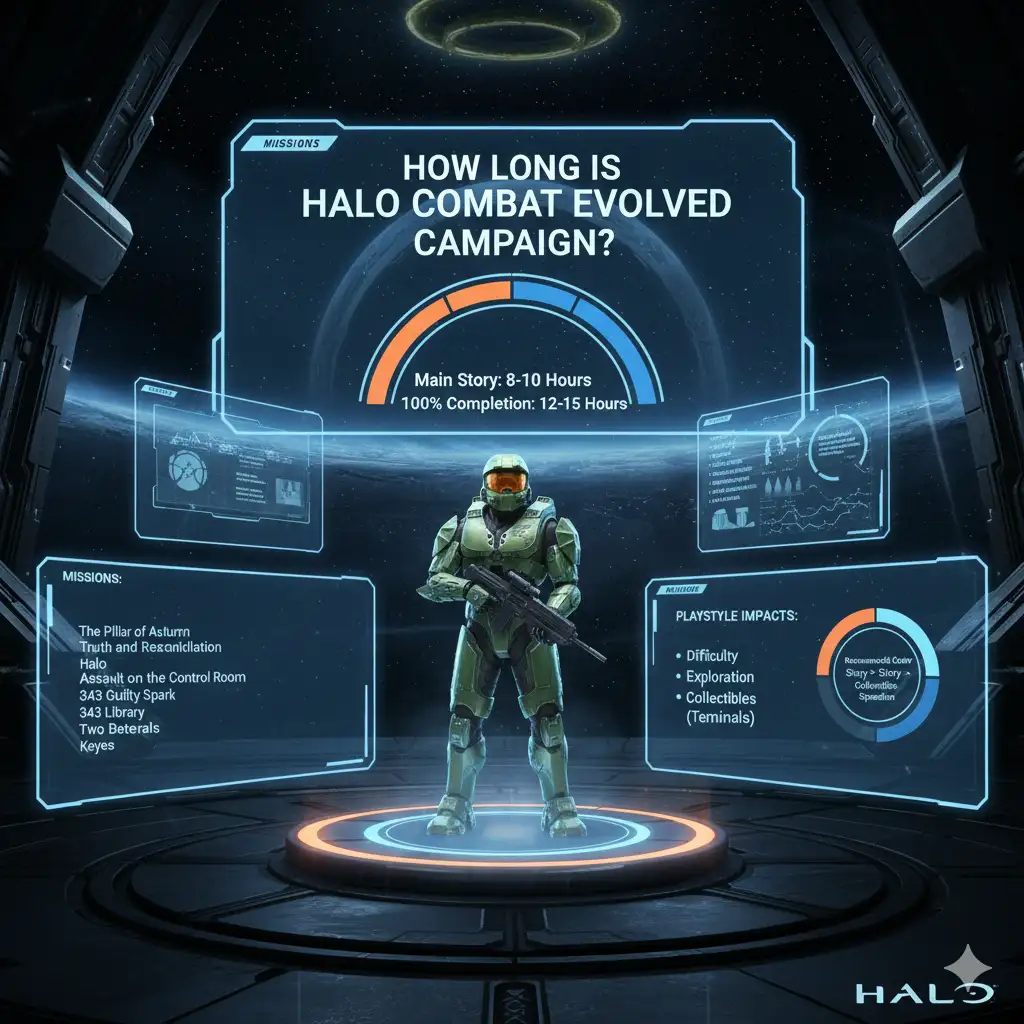 How Long Is Halo Combat Evolved Campaign