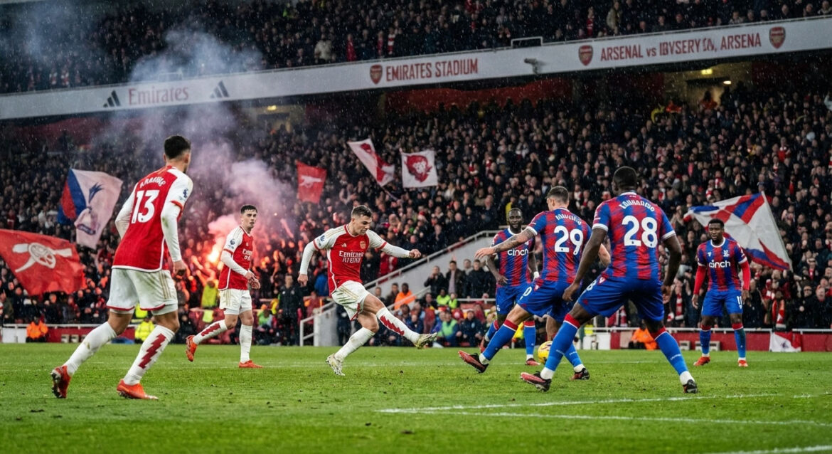 arsenal vs crystal palace